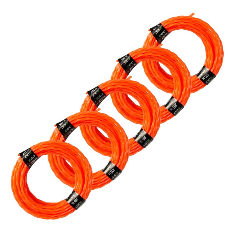 EGO Power+ Twisted String Trimmer Lines, Pre-Cut 0.095", 5-Pack - AL2420P - Image 2